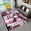 Anime Kamado Nezuko Demon Slayer Area Rug,Carpet Rug for Living Room Children Bedroom Sofa Doormat Decor,Kid Non-slip Floor Mat
