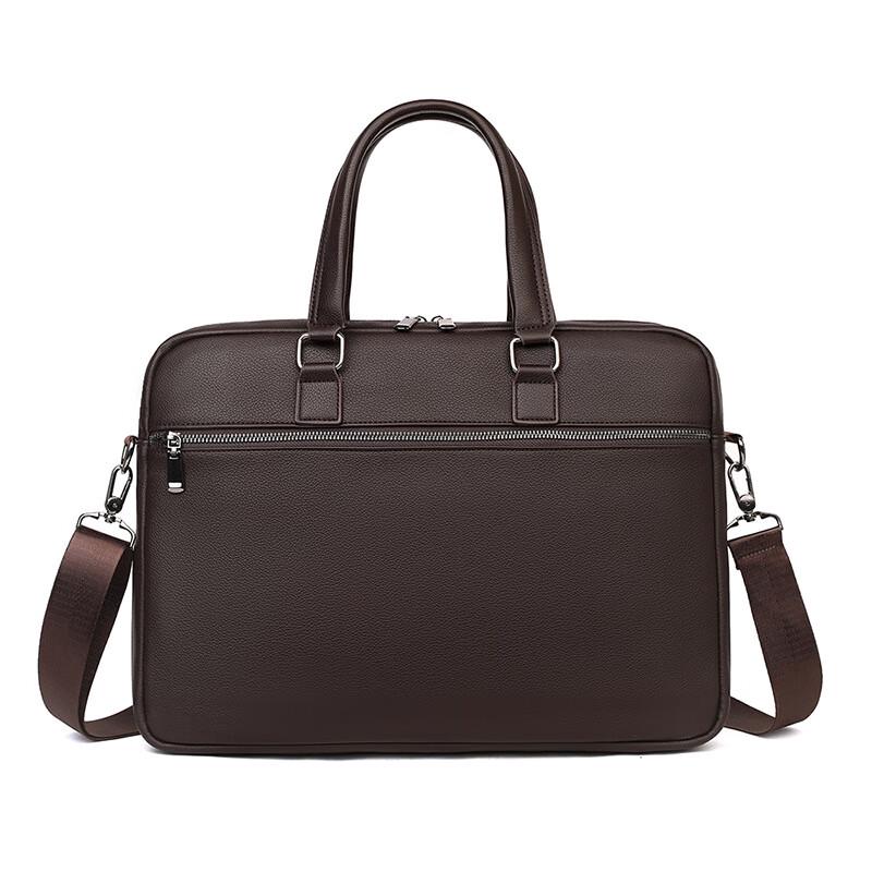 Lee Sen Waterproof PU Business Laptop Bag
