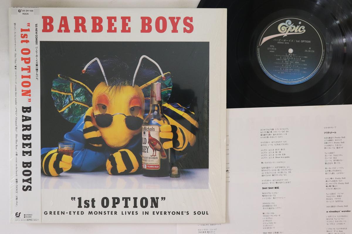 

LP Record BARBEE BOYS - 1st Option 283H156 EPIC 1985 Japan Obi Japanese Pop/Rock Used