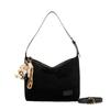 High-End Frosted Leopard Print Women's Crossbody Shoulder Bag - Retro Casual Style