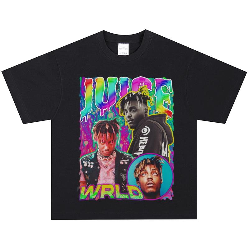 Футболка Juice Wrld, Мягкая ткань, Повседневная L