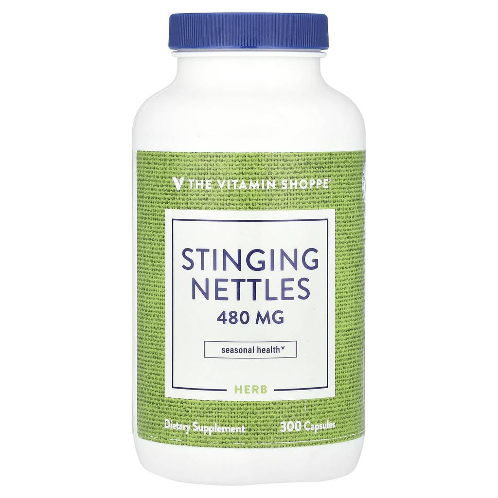 The Vitamin Shoppe, Nettle, 480 mg, 300 Capsules