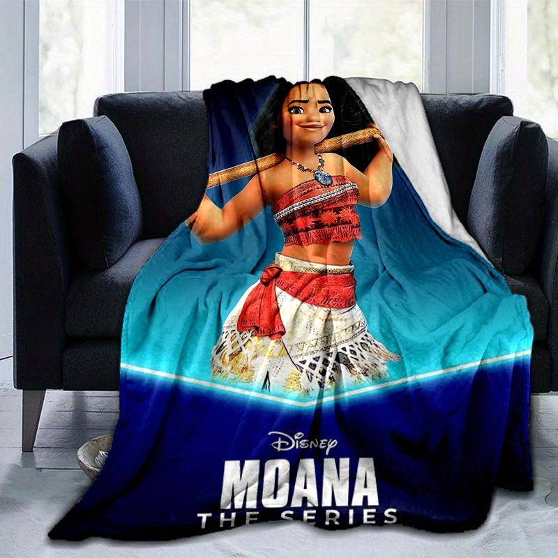 1pc, Moana's Adventure: Discover the Perfect Blanket for Your Home, Outdoor, or Travel Needs! Perfect for Couch, Bed, Travel