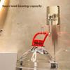 1-4pcs Luxury Punch-Free Wall Hooks Strong Sticky Coat Hanger Rack for Clothes Towel Bag Key Kitchen Door Organizer Easy Install