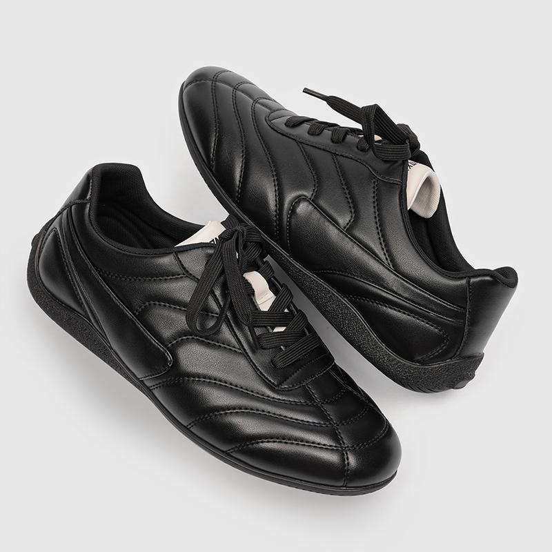 Fashion Outdoor Men's Leather Shoes Sneakers Trend Casual Shoes Leisure Male Tenis Masculino Non-slip Sports Footwear Lace-Up Trainers