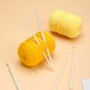 9Pieces White Acrylics Crochet Hook 3-10mm 12mm Ergonomic Handle Crochet Hook Needle for Beginner Experienced Hobbyist