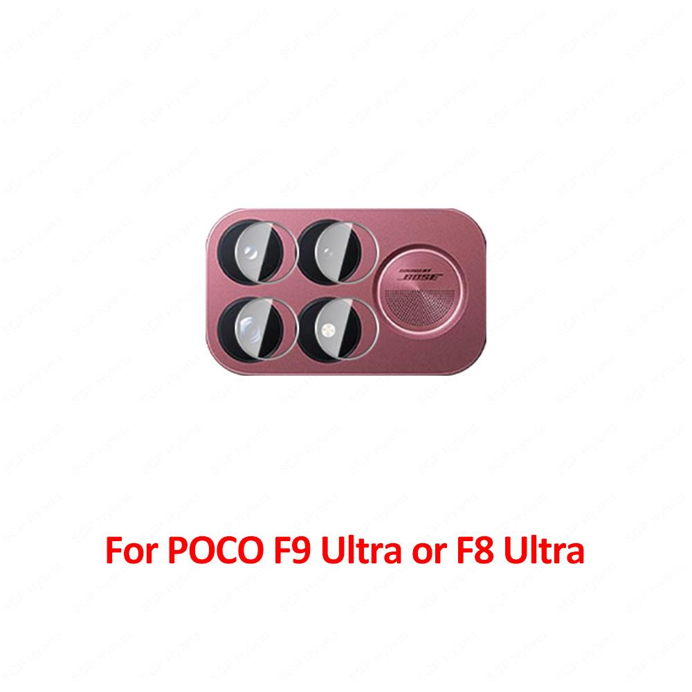 3 Set Soft Glass Camera Protector for Poco M6 M8 X8 Pro Max X6 F6 X7 F7 Pro F8 F9 Ultra 5G M7 4G PocoX7 X7Pro F9Pro HD Lens Film 4