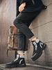 Men's Shoes Autumn New Martin Boots Fashion Versatile Non-slip Casual Shoes Platform Wear-resistant Tooling Shoes Men's Trendy Shoes