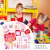 Rui Yue Pretend Doctor Doctor Set Mini Doctor Toy with Case Present Playing Game Develop Social Skills Language Skills Imagination 31 Pretend Play Set