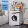 Double-Layer Washing Machine Storage Rack