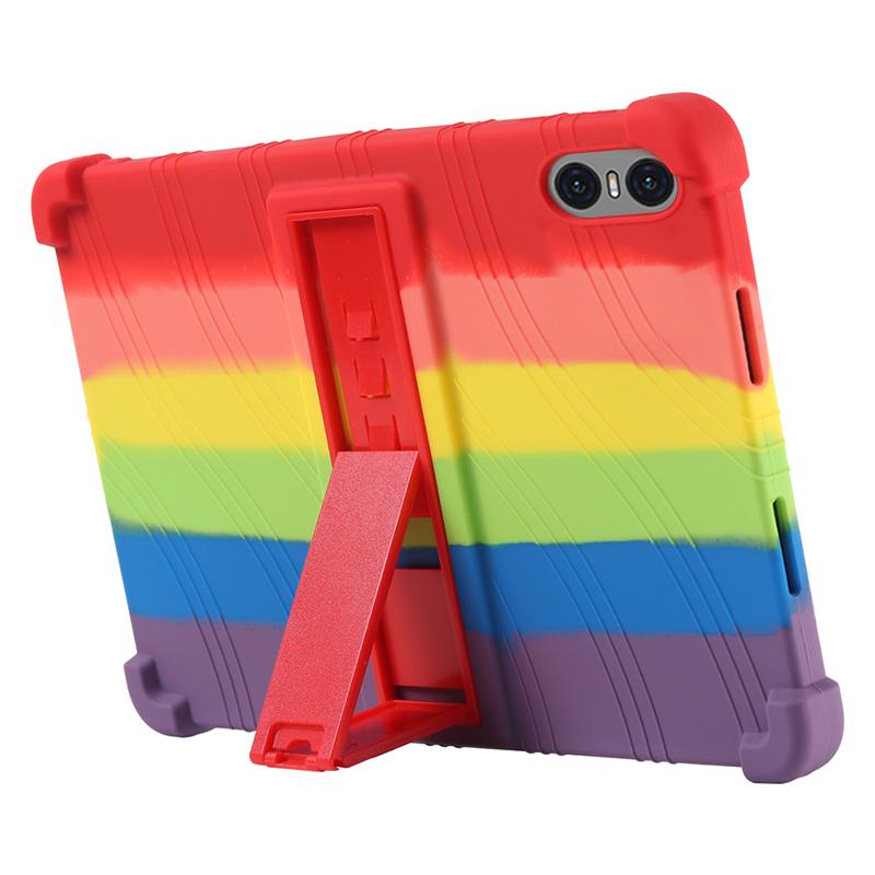 Kids Safe Soft Silicone Case Universal for Teclast T50 Pro 11 inch Adjustable Multi-angles Stand Cover Shockproof Tablet Shell