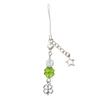 Butterfly Phone Chain Ornament Four Leaf Clovers Beaded Cellphone Pendant Phone Lanyard Bag Charm for Fashion Individual