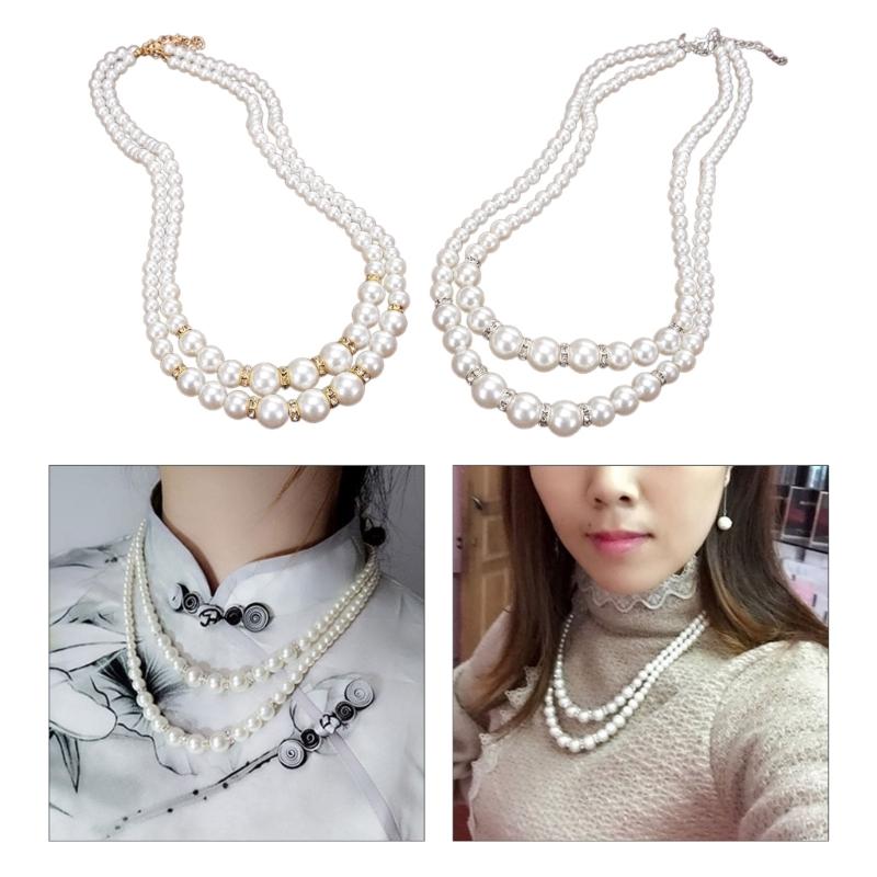 Chain Necklace Beads Choker Beads Neck Jewelry Perfect Gift for Girlfriends