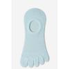 Women's Spring and Summer Thin Mesh Boat Socks, Antibacterial and Anti-infection Five-finger Socks, Boneless Invisible Cotton Socks