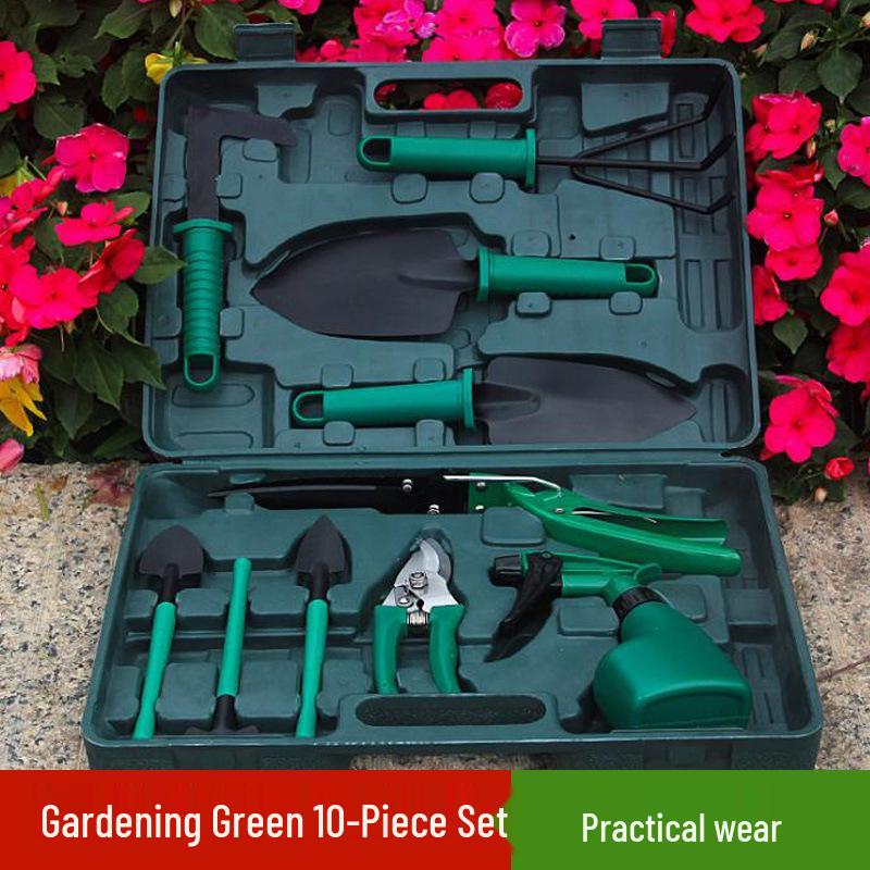 Three-Piece Gardening Tool Set: Mini Shovel Kit for Planting, Bonsai, and Potted Flowers