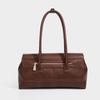 Advanced Boston Women's Bag, New Versatile Buckle, French Stick, Underarm Women's Bag, Fashionable and Simple Shoulder Bag