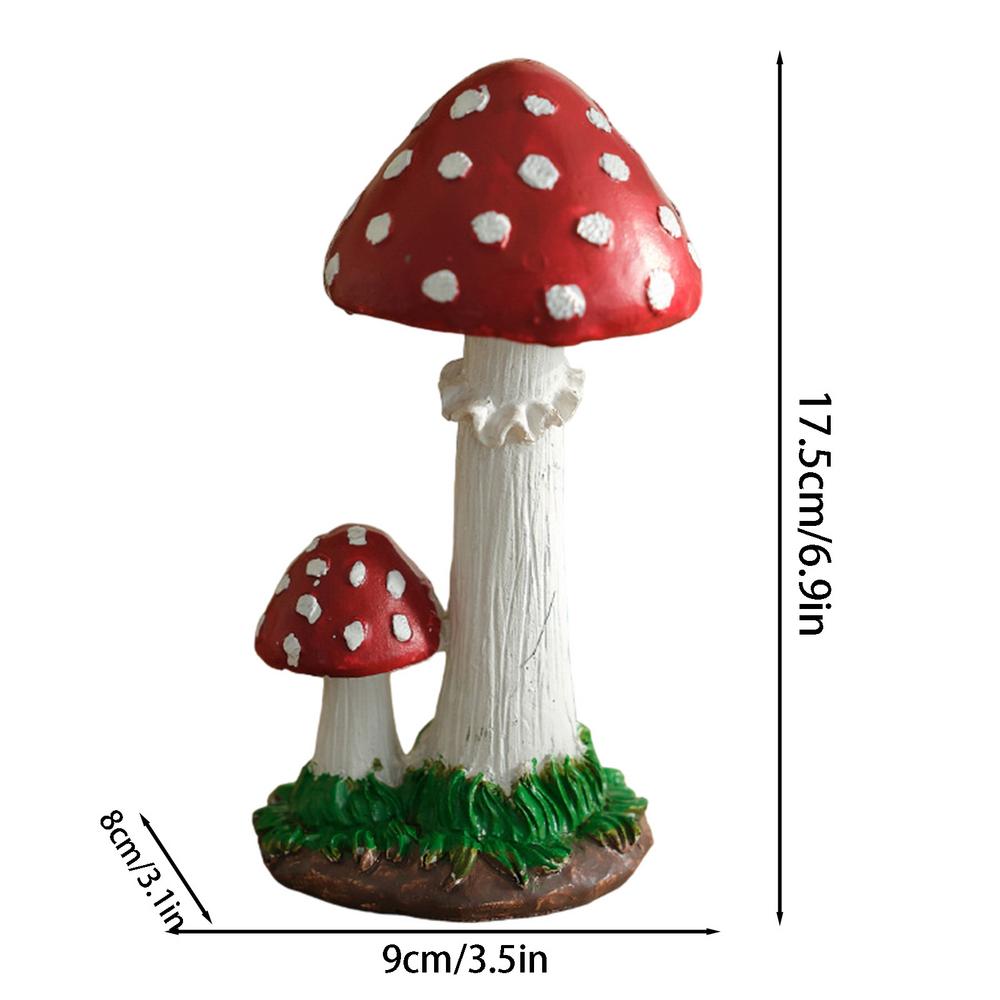Pilz Garten Deko Realistische Harz Gartenstatuen Figuren Heimdeko Charmante Moderne Raumdeko Gartenskulpturen Statuen