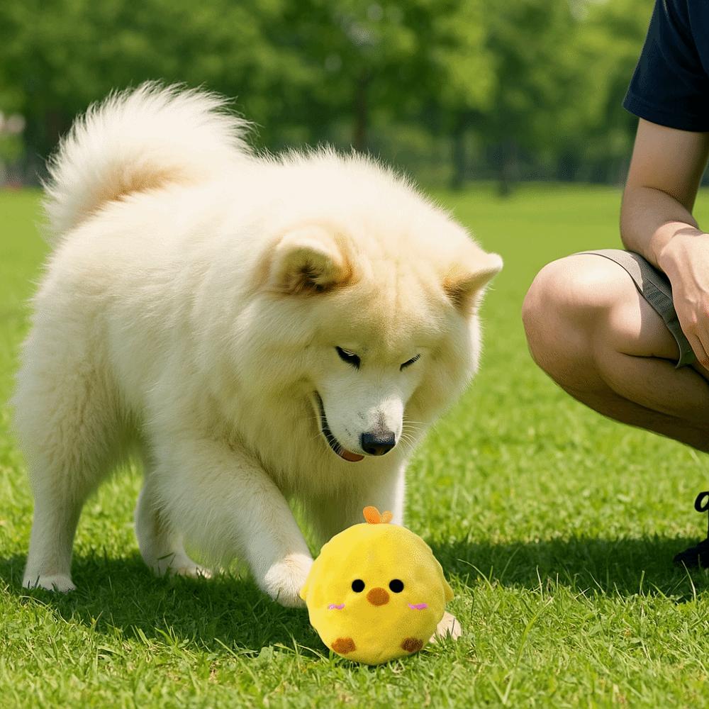 Animal Shape Dog Chew Toy Cartoon Prick Ball Toy Cute Pet Sound Toy  Relieve Boredom