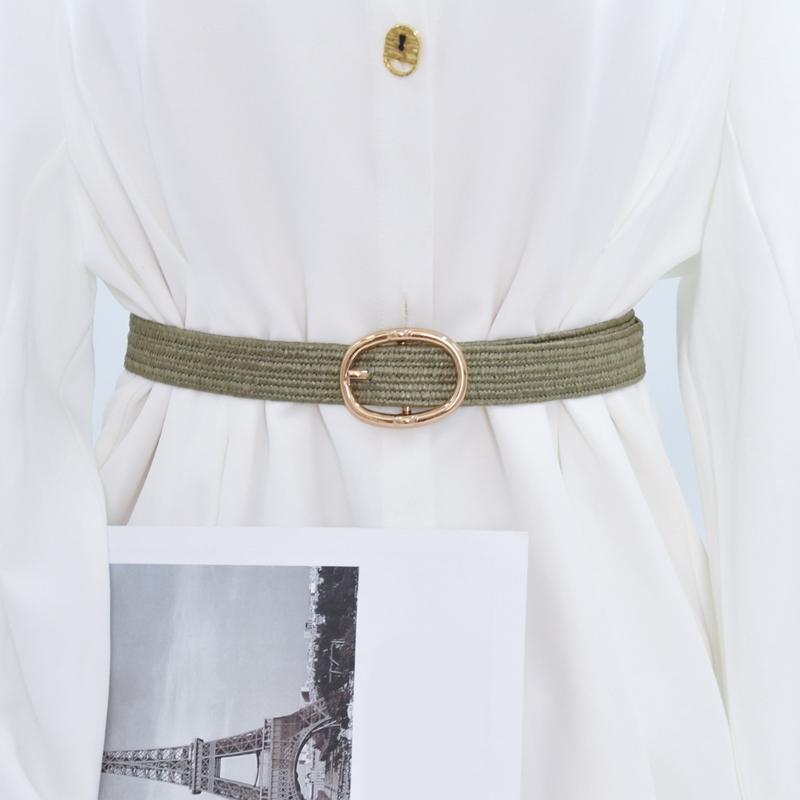 Braided Waist Belt Woven Braided Belt for Wrap Dress Night Club Skinny Belt for Party Dancing Beach