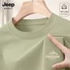 JEEP SPIRIT Herr Lös Passform Långärmad Bomulls T-shirt