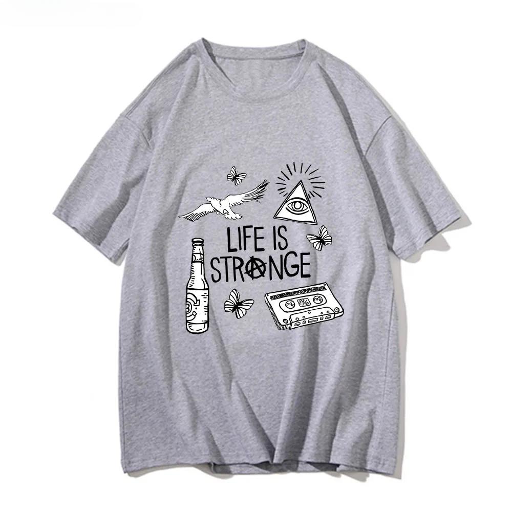 Life Is Strange Harajuku Anime T-shirts Cute Harajuku Short Sleeve Casual Women's T-shirt Clothing Street Tops Aesthetic Clothes