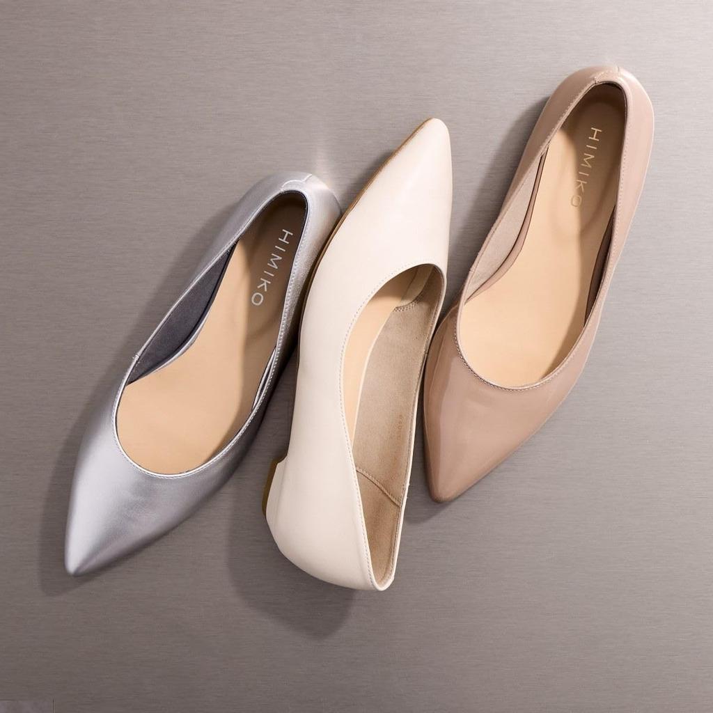 HIMIKO/Himiko/[WEB Exclusive] Low-Heel Pumps/640001 Silver 215