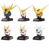 GUNDAM Head Collection Vol.1 Box Set (6 Pieces) for Ages 15+ - Mobile Suit Gundam Series
