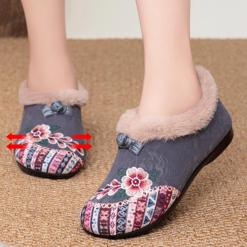Cotton shoes women's boots fleece thickened cotton boots snow boots warm and comfortable short boots