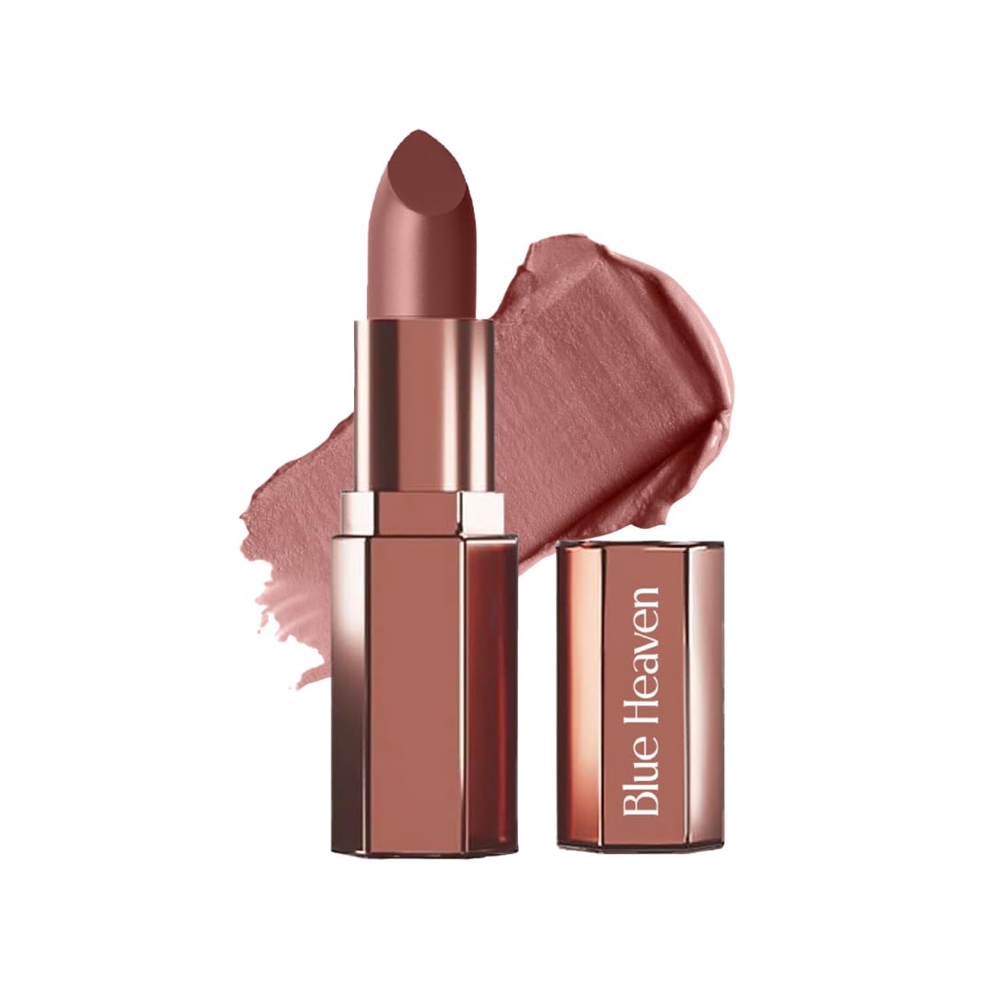 

Blue Heaven Roseate Soft Matte Lipstick Infused With Argan & Rosehip Oil for Intense Hydration | High Color Payoff | Long Lasting Lipstick for wo