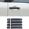 Aunginsy Exterior Door Handle Trim Cover Compatible with Nissan Frontier 2022-2025, Car Front Rear Outside Door Grab Handle Panel Decorative Cover