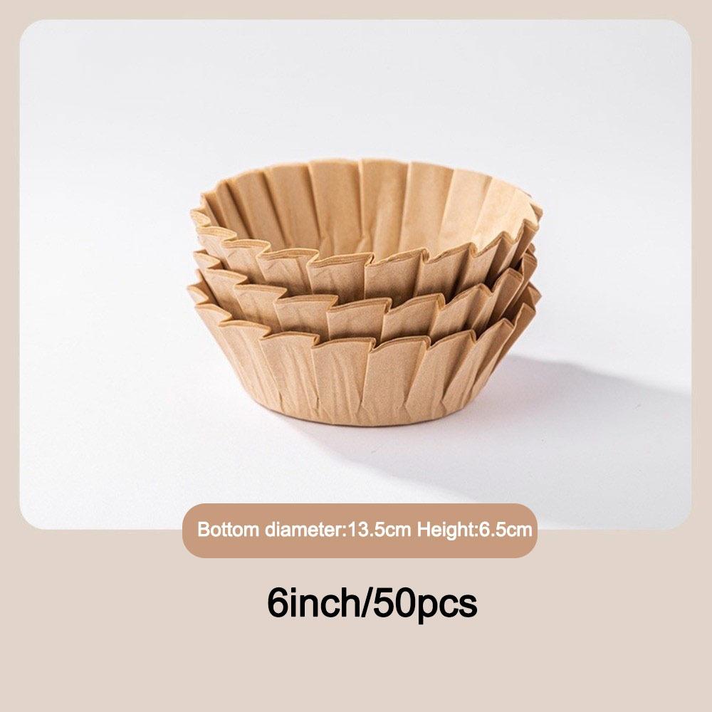 Foldless Disposable Baking Papers 4/6/8inch Basques Cake Paper New Parchment Paper  Kitchen Use