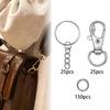 Keychain Accessory Set,Keys Lanyards,Open Jump Rings,Keychain Clips,Keychain Rings,for Jewelry