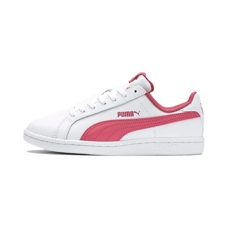 PUMA Smash White/Pink Jr. Kids 360162-14 EU 35.5