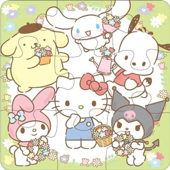 Beverly Educational Puzzle Sanrio Characters First 5 Pieces Included S5-004