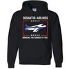 Desantis Airlines Bringing The Border To You Hoodie Funny Ron 2024 Meme Pullover