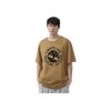 Timberland Logo Print Loose Fashion Outdoor Round Neck Pullover Sports Casual Short Sleeve T-Shirt Men Tops Wheat A2Q4AP47