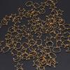90 Pieces/Set for Creative Hollow Frame Charms Mini Alloy Open Back Bezel Pendan