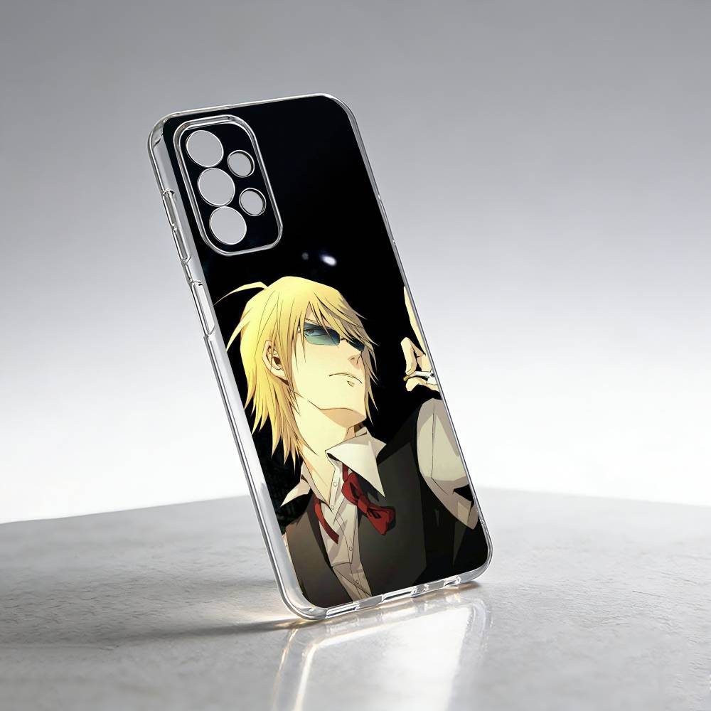 Anime DuRaRaRa Shizuo-O Heiwajima Phone Case Transparent Silicone Soft For Samsung S25,S24,S21,S22,S23,S30,Ultra,S20,Plus,Fe