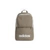 Solid Color Large Capacity Zipper Backpack Unisex Backpacks Khaki ED0291