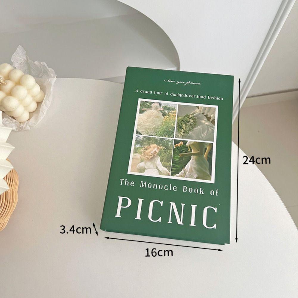 Home Decoration Model Book Foldable Photography Prop Book Fashion Fake Books