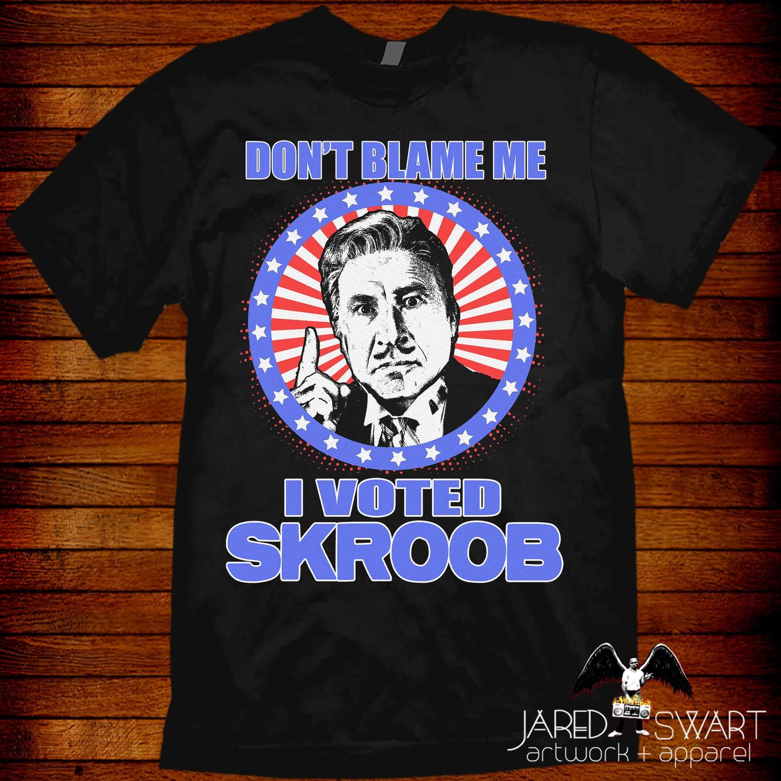 Spaceballs T shirt: I Voted Skroob Parody - Funny Movie Tee S