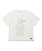 Bieseulaebis Big Trippy Rabbit Short Sleeve T-Shirt White