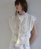 GRIDAJ Grida.J Jqd Knit Vest _ Ivory