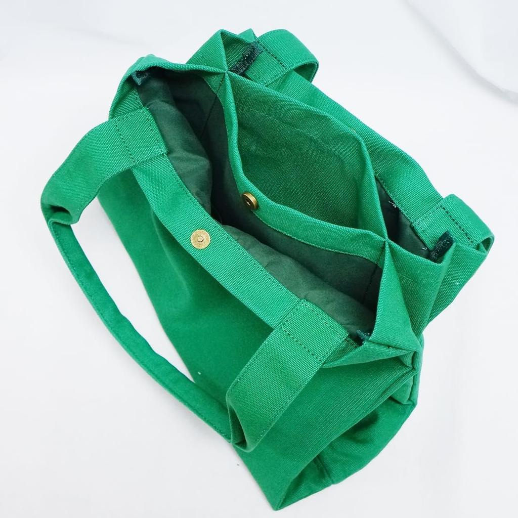 Keys Women's Tote Bag [GreenSize: 34cm x 33cm x 2.5cm] A4 Size, Canvas, Triple-Layer Construction (KB186)