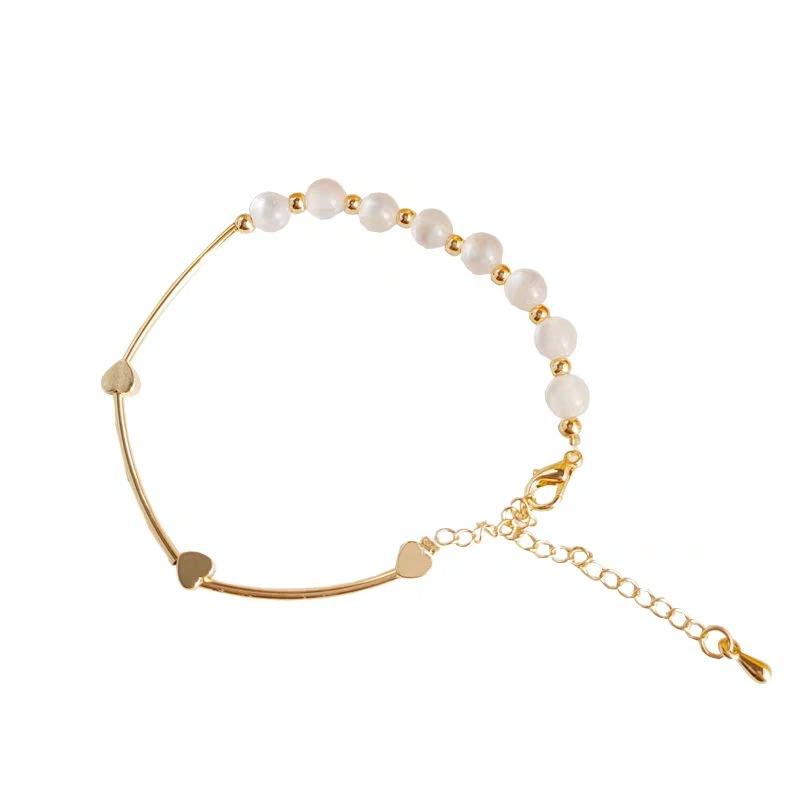 Opal Bracelet For Women Asymmetric Love Bracelet Simple Personality Fashion Bracelet Student Jewelry Birthday Gifts