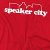 Old School Mens Speaker City Logo T-Shirt