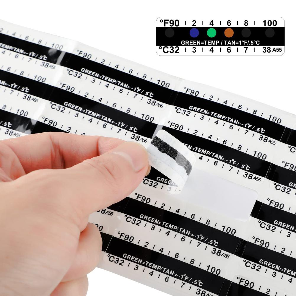 Kit Completo per Test delle Urine 12 Pezzi Include Flaconi con Striscia Test Temperatura Bottiglia Portatile da Viaggio Termometro Adesivo