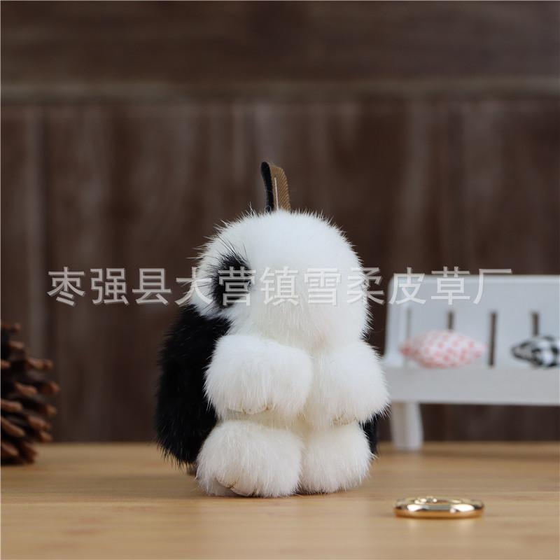 Mink Hair Bunny Mini Cute Fur Cute Rabbit Plush Jewelry Bag Keychain Pendant Mobile Phone Pendant