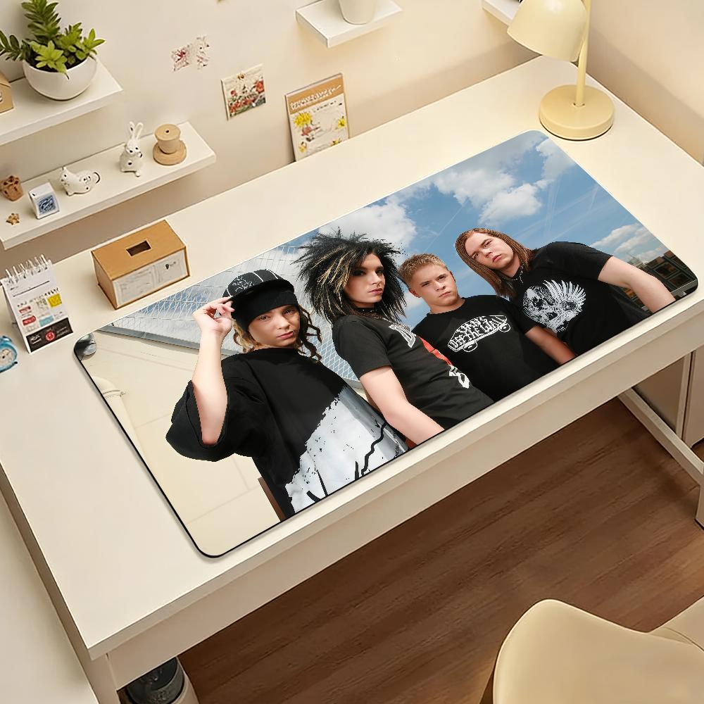 Tom Bill Kaulitz TTokio HHotelES MousePad Nonslip Locking Edge PC Laptop Accessories Rubber Office Keyboard Game XXL DeskMat