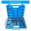 12pcs/13pcs Heavy Duty Brake Caliper Compressor Tool Set Compressor Rewind Tool for Most Vehicle Car Disc Brake Caliper